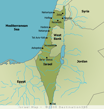 Israel Map